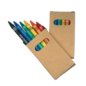 Set di Pastelli a Cera Colorati Personalizzati - Gadget Premium per Arte e Creatività - Product Image 1