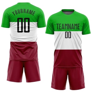 ชุดฟุตบอลโพลีเอสเตอร์ 100% เสื้อฟุตบอลคุณภาพสูงราคาถูก เสื้อเจอร์ซีย์ฟุตบอล - Product Image 2