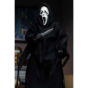 Figurine articulée Ghostface Scream 8' à l'échelle, modèle de fille anime 3D personnalisé en ABS pour collection, boîte de présentation incluse - Product Image 1