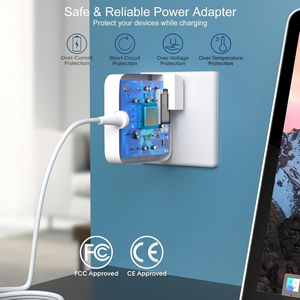 Nuevo Adaptador de Corriente L-Tip de <span class=keywords><strong>60W</strong></span> para <span class=keywords><strong>MacBook</strong></span> <span class=keywords><strong>Pro</strong></span> Antes de Mediados de 2012, para <span class=keywords><strong>MacBook</strong></span> Air 11'' 2010-2011, <span class=keywords><strong>13</strong></span>'' 2008-2011, <span class=keywords><strong>Cargador</strong></span> para Portátil - Product Image 4