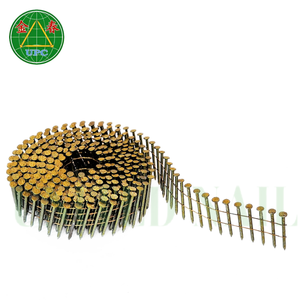 Clavos de bobina de acero de 1-3/4 pulgadas resistentes al óxido con vástago suave/uso en exteriores para enmarcar espiral, fabricación de palés de Vietnam - Product Image 1