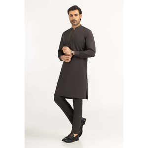 Costume de mariage moderne pour homme SK-S24-097 – Pantalon long à simple boutonnage avec fermeture à braguette boutonnée – Style de marié de luxe - Product Image 2