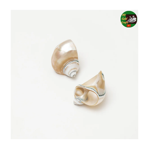 Anneaux de serviette en coquillage faits à la main pour la décoration de table de mariage, plage, porte-serviettes en coquillage, style rustique tropical pour les services de traiteur - Product Image 5