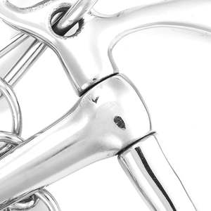 Equipo ecuestre de construcción Premium, broca de boca de equitación de latón y acero inoxidable reutilizable, broca equina de etiqueta privada - Product Image 2