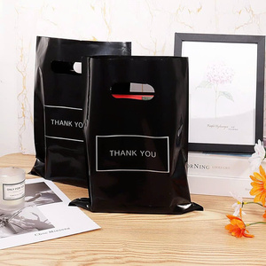 ถุงเสื้อยืดพลาสติก PE ตัดด้วยการพิมพ์กราเวียร์สำหรับการช้อปปิ้งซูเปอร์มาร์เก็ตและการแสดงโลโก้ - Product Image 2