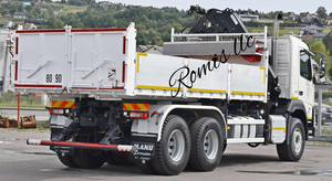 Camion benne Volvo FMX 460 2024 avec grue 6X4 Diesel Automatique Euro 6 pour transport logistique - Product Image 5