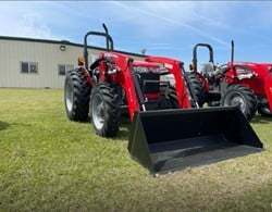 2022 MASSEY FERGUSON 2604H <b>Wheel</b> Tractor Used with Over 50,000 Hours and 200kg <b>Weight</b> - Product Image 4