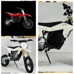 Motocicleta Eléctrica Todoterreno RTR 100% Calidad, 72V 8KW, Blanca, Lista para Enviar - Product Image 2