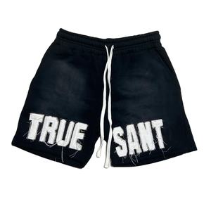 Camiseta y conjuntos cortos chándal personalizado Streetwear gimnasio Fitness hombres conjuntos sol desteñido conjuntos cortos lavado ácido verano para hombres - Product Image 3