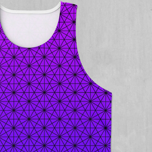 เสื้อกล้ามพิมพ์ลายซับลิเมชันสำหรับผู้ชายเสื้อแขนกุดปรับสีได้น้ำหนักเบาออกแบบได้ตามต้องการ - Product Image 6