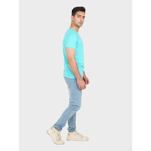 ZAAEEM 100% Cotton Regular Fit Graphics T-Shirt Jersey Fabric Compressed Solid Pattern Silk Screen <b>Printing</b> Oversize T-Shirts - Product Image 2