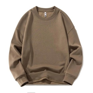 Drop Shoulder Crewneck Sweatshirt Hoodie Men Wholesale Baggy Lightweight Hoodie Unisex <b>Sweat</b> Shirts for Men - Product Image 3