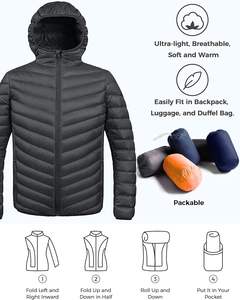 High Quality Customized Winter Bubble <b>Jacket</b> for Men Custom Logo OEM Printed Street Wear <b>Puffer</b> <b>Jacket</b> For Online Sale - Product Image 4