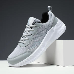 Chaussures de marche minimalistes à bout large brodées unisexe ultra légères à rebond, tendance mode, en EVA, pour l'été, pour hommes - Product Image 2