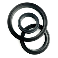 Noir 2 "3" 4 "Fig 1502 Weco Nitrile Buna FKM HSN Caoutchouc Marteau Union Anneaux D'étanchéité À Lèvres