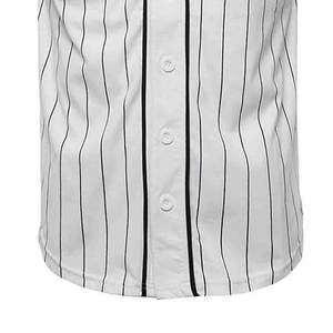 Uniformes de baseball respirants et à séchage rapide de haute qualité, design personnalisé OEM, vêtements d'équipe, col en V, 100% polyester, chemises de sport personnalisées - Product Image 5