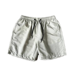 Shorts de Baño para Hombre al por Mayor, Diseño Nuevo, con Cordón Ajustable, Logotipo Personalizado, Color Sólido, Transpirables, para Verano - Product Image 6