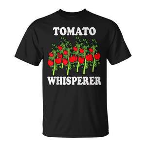 T-shirt Tomato Whisperer per giardinieri e coltivatori di ortaggi - Product Image 1