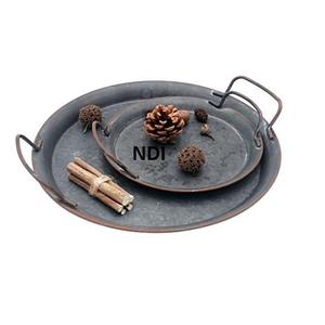 Producto de Venta caliente Bandeja de madera para servir Forma personalizada Bandeja para servir dulces o alimentos Platos para servir Vajilla Decoración Uso diario - Product Image 3