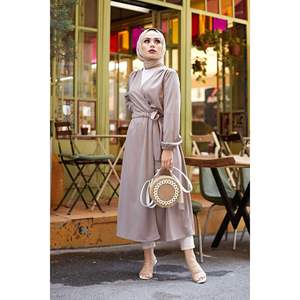 Hijab à ceinture Kimono 5587 Vison - Product Image 3