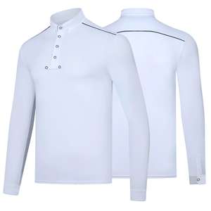 Performance <b>Long</b> Sleeve Zipper Neckline Equestrian <b>Shirts</b> <b>for</b> <b>Ladies</b> Quick Dry Equine Clothing <b>for</b> Horse Riding - Product Image 1