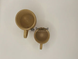 <b>Reusable</b> wide wood <b>mug</b> for green lifestyle customers made from eco materials suitable for tea <b>coffee</b> and herbal drinks Tradebyd - Product Image 4