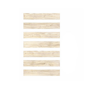 Carrelage de sol en marbre et porcelaine grain de bois moderne 200x1200 Bois massif antidérapant 5mm Carreaux muraux Salon Balcon Autres pièces - Product Image 5