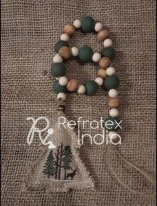 Refractex-guirnalda de cuentas de madera para decoración, hecho en la India para la mejor calidad y más color - Product Image 3