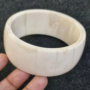 CORNE DE BUFFALO fait à la main de luxe en gros naturel buffle boeuf corne de vache bracelet bijoux de mode pour hommes et femmes - Product Image 1