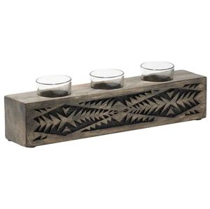 Porte-bougie votive en bois, best-seller, pour intérieur et extérieur, pour bougies chauffe-plat, décoration pour maison, hôtel, bureau, mariage, fête - Product Image 5