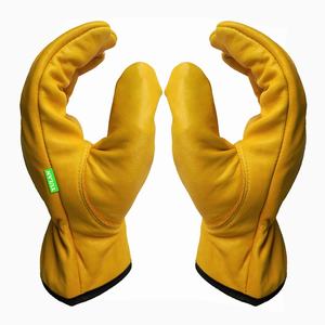 ถุงมือหนังวัวคุณภาพสูงเคลือบยางลาเท็กซ์เพื่อความปลอดภัย ถุงมือทำงานเอนกประสงค์เคลือบยางลาเท็กซ์โฟม - Product Image 4