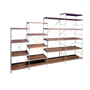 Étagère en métal en bois pour la maison garde-manger étagère alimentaire support de four à micro-ondes au sol support de <span class=keywords><strong>boulanger</strong></span> supports de casseroles de cuisine - Product Image 5