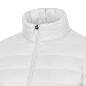 แจ็คเก็ตพัฟเฟอร์ผู้หญิงขายส่ง ระบายอากาศ กันลม สีพื้น เรียบง่าย แฟชั่น ซิปยาว อุ่น กันน้ำ - Product Image 4