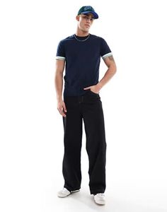 T-shirts d'été imprimés lourds à manches longues pour hommes 100% coton T-shirt respirant à col rond - Product Image 4