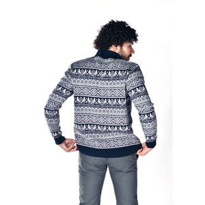 2022 Custom Men's <b>Quarter</b> <b>Zip</b> Fleece Pullover Sweatshirt Knitted Golf Mock Neck <b>Sweater</b> Logo Decoration Various Sizes Colors - Product Image 4