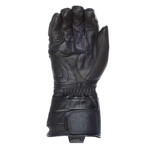 Gants de moto avec logo personnalisé pour hommes Gants d'équitation imperméables et chauds pour l'hiver Doublure respirante Manchette longue épaisse en cuir véritable - Product Image 2