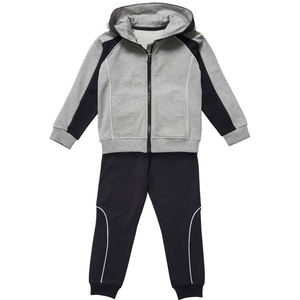 Chándal de poliéster con cremallera completa unisex, chándal atlético de talla europea con logotipo personalizado, capucha para entrenar y trotar, envío directo de invierno - Product Image 4