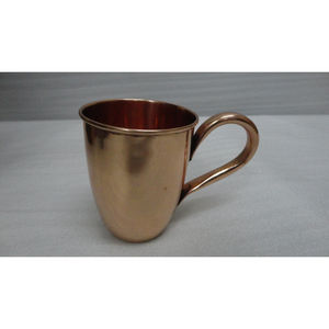 แก้วทองแดงบริสุทธิ์มีด้ามจับทองเหลือง,แก้วทองแดงคุณภาพสูงดีไซน์เนอร์ทองแดงบริสุทธิ์พร้อมเคลือบแล็กเกอร์เคลือบอาหาร - Product Image 6