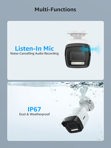 كاميرا ANNKE AC500 I51EF بدقة 3K و5 ميجابكسل مع تقنية PoE، كاميرا IP ذكية بإضاءة مزدوجة وصوت ثنائي الاتجاه للاستخدام الخارجي، كاميرا رصاصية H.265 RTSP IP67 للشبكات - Product Image 6