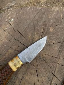 Couteau de cuisine en acier Damas sur mesure, différents styles, prix bas, qualité professionnelle, manche de haute qualité - Product Image 4