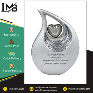 Suministro directo de fábrica Mejor Venta de estilo americano Tamaño personalizado y acabado Lágrima Cremación Cenizas Urnas a precio al por mayor - Product Image 3