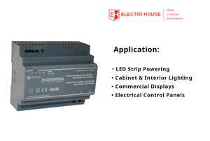 Fuente de Alimentación de 24V 6.25A 150W para Riel DIN, Fuente de Alimentación LED de Conmutación de 24V CC, Convertidor de CA a CC, Automatización Industrial LED - Product Image 4