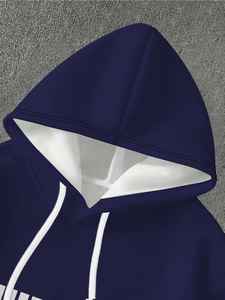 Nueva Sudadera con Capucha Transpirable Estilo Hip Hop para Hombre, Logotipo Personalizado, Felpa, Ropa Casual, Sudadera con Capucha Personalizada para Invierno - Product Image 5