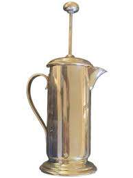 Premium Brass Shiny Classic <b>Arabian</b> Dallah <b>Tea</b> Coffee Pot Manufacturer - Product Image 2