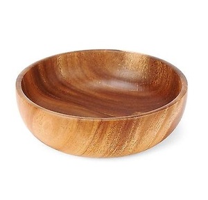 Cuenco de madera personalizado de diseño Premium, cuenco de madera duradero hecho a mano para servir, precio de fábrica, cuenco PARA CENA DE fiesta de boda, gran calidad - Product Image 3