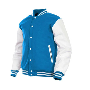 Veste Lettermen de luxe personnalisée de qualité supérieure avec taille élastique Nouveau design Style décontracté - Product Image 4