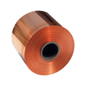 Bande de ruban de cuivre ultra-mince 0.02mm 0.05mm 0.07mm/feuille de cuivre pur en rouleau feuille de cuivre pour transformateur - Product Image 5