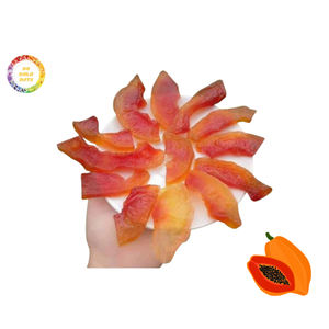 Papaya Deshidratada Suave, Rodajas Dulces Tropicales, Fruta Natural, Fruta Deshidratada Suave, Exportación a Granel, Proveedor Premium de Papaya - Product Image 1
