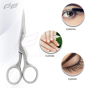 Pédicure professionnelle toilettage manucure fantaisie ciseaux à ongles ciseaux à cuticules droite en acier inoxydable lame ciseaux à sourcils - Product Image 2