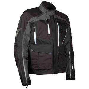 Blouson textile moto style urbain, conçu pour les trajets quotidiens, avec des panneaux réfléchissants durables et un confort optimal. - Product Image 4